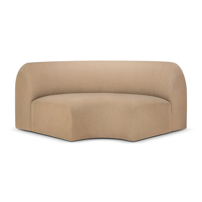 Bulky modulaire sofa - light sepia 