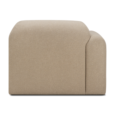 Bulky modulaire sofa - almond