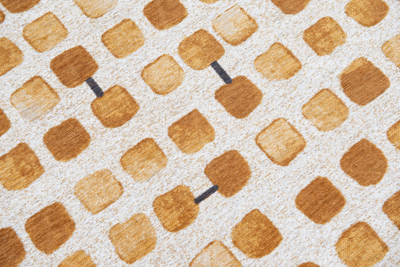 Ecorugs vloerkleed Cobblestone geel