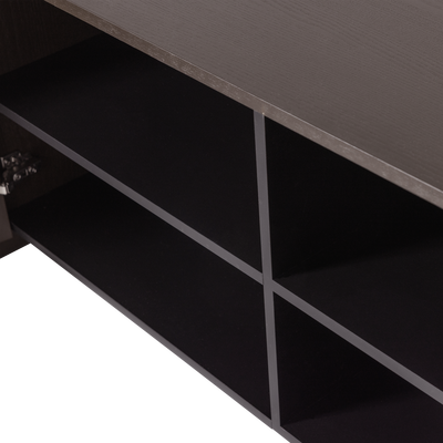 Brock tv meubel 200 cm essen fineer middenbruin [fsc]