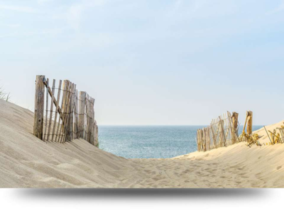 Canvas schilderijen Duinen, strand en zee