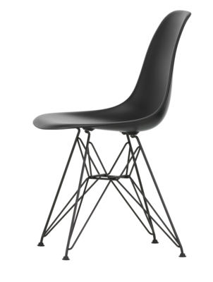 Vitra stoel Eames DSR Basic dark onderstel