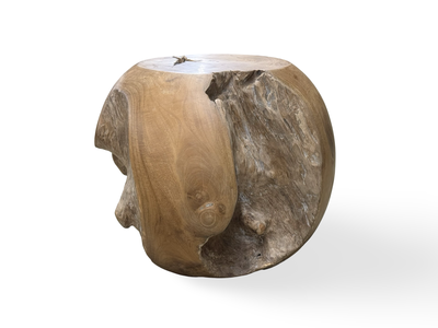 Bijzettafel teak uniek