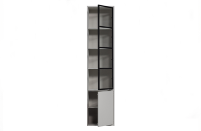 Vitrinekast Basic grenen 2 deurs