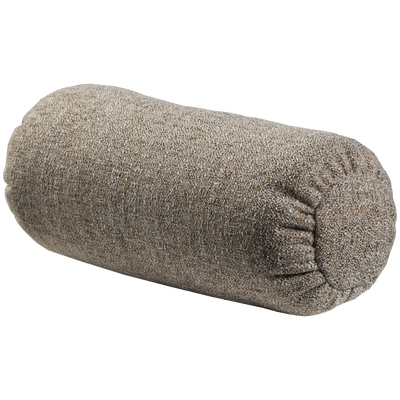 Baggy rolkussen 50xo23 cm 3d chenille middenbruin