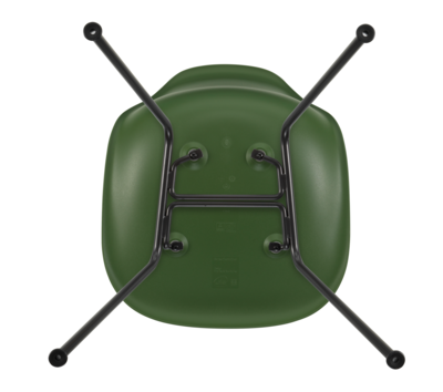 Vitra stoel Eames DSX Basic Dark onderstel