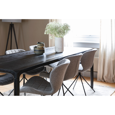 Zuiver Storm Eettafel Zwart
