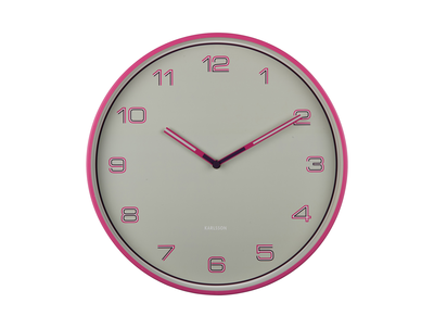 Wandklok Lined Numbers