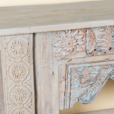 Karam - Unieke Console Tafel van Teakhout