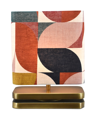 Tafellamp Pizzo retro brons