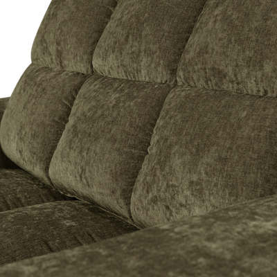 Second date loveseat velvet warmgrijs