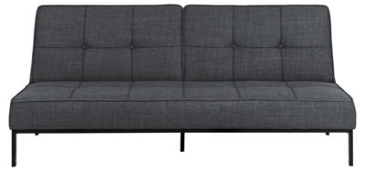 Tava Slaapbank - 198 x 95cm - Donker Grijs