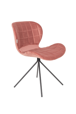 Zuiver OMG Velvet Eetkamerstoel - Set van 2