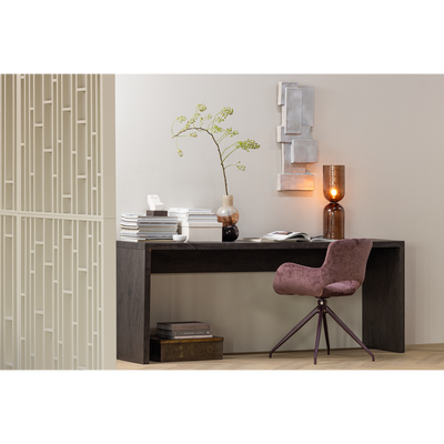 Maan sidetable mdf donkerbruin