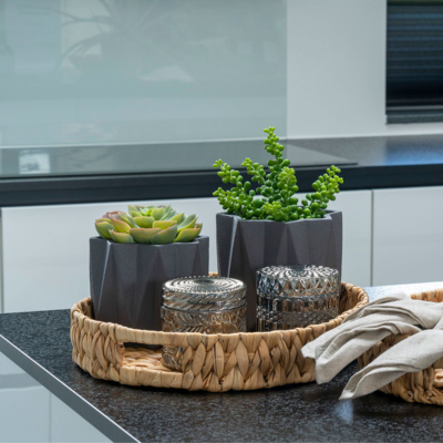 Voorraadpot Cleo met deksel - set van 2