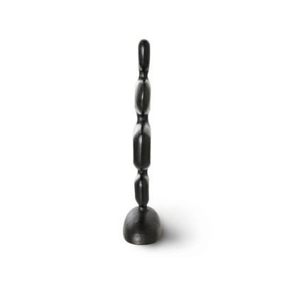 HKliving aluminium sculpture Heavy black