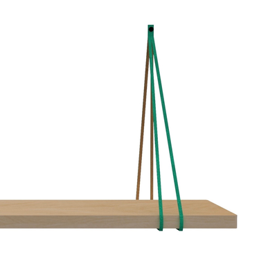 Leren split-plankdragers
