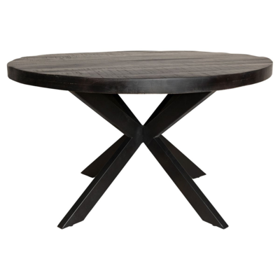Tafel Maas Rond Zwart