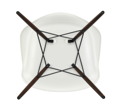 Vitra stoel Eames DAW donker esdoorn onderstel