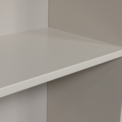 Meggy opbergkast links 108 cm grenen middenbruin [fsc]
