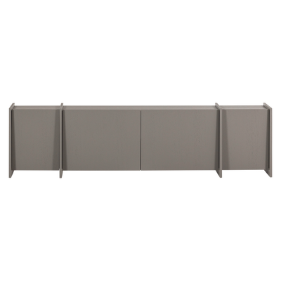 Brock tv meubel 200 cm essen fineer middenbruin [fsc]