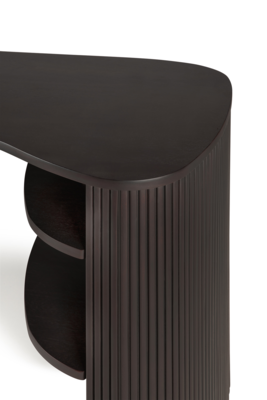 Ethnicraft - Roller Max bureau - mahonie donkerbruin