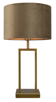 Tafellamp Veneto klein brons