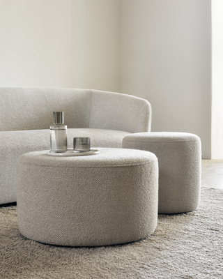 Ethnicraft - Poef Barrow - 40 cm