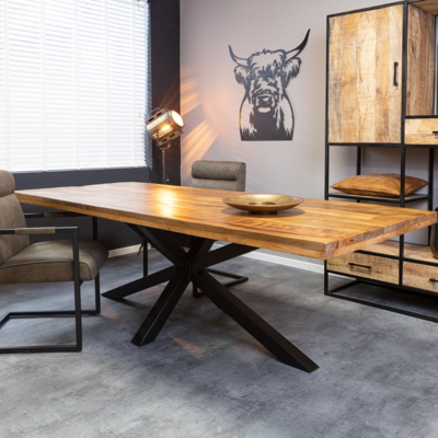 Rechthoekige eettafel Maas