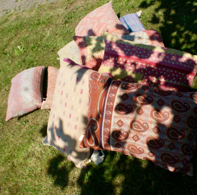 Kussen Kantha vintage 50x70 cm