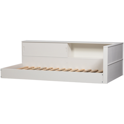 Carter hoekbed links/rechts grenen wit [fsc]