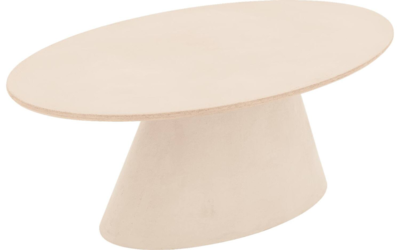 Bogard ovale beton tafel | Stone