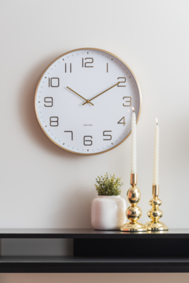 Wandklok Elegance Glow
