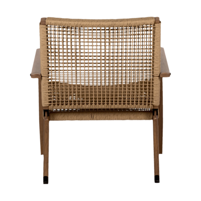 Rotan tuinstoel Dion - met armleuningen