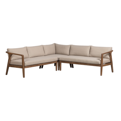 Biam tuin loungeset acaciahout naturel/zand [fsc]