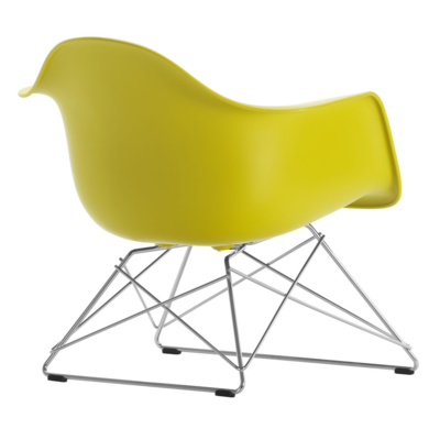 Vitra loungestoel Eames LAR chroom onderstel