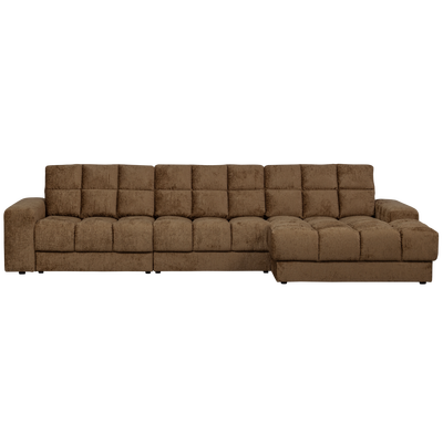 Second date chaise longue rechts ribstof terrazzo