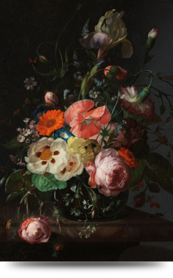 Bloemstillevens Rijksmuseum - Canvas schilderijen