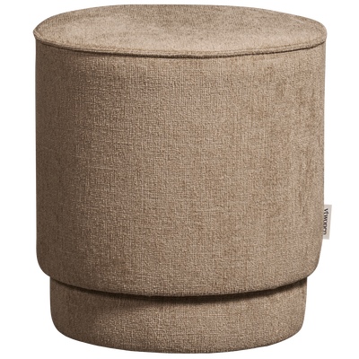 Pearl poef naturel melange