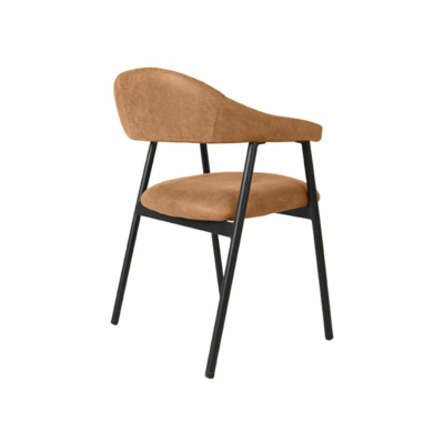 Eetkamerstoel Allure Macy-micro suède-set van 2