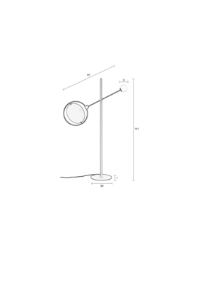 Zuiver vloerlamp Sirius