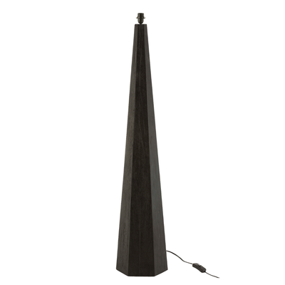 Lampvoet Octogonaal Zwart