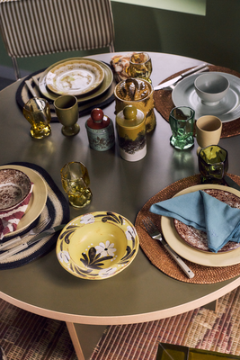 HKliving Servies Farmhouse Ceramics Diner bord - set van 2