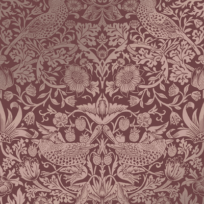 Vliesbehang William Morris at Home Strawberry Thief