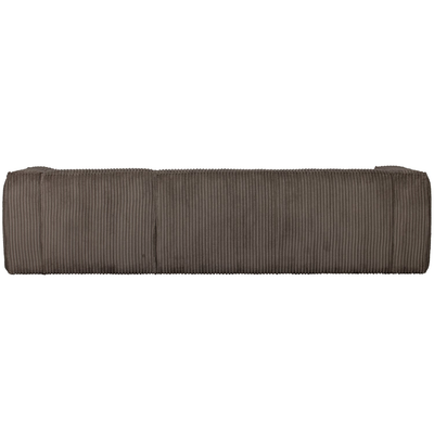 Bean hoekbank rechts chenille velvet taupe