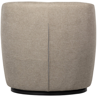 Serra draaifauteuil naturel melange