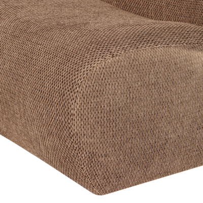 Nomu fauteuil grove chenille lichtbruin [fsc]
