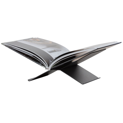 WOOOD Exclusive boekenstandaard metal black