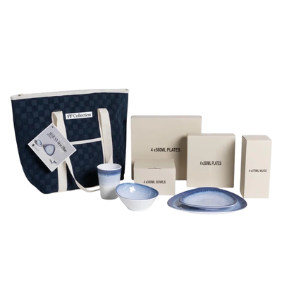 Flamefield Aegean Sea Blue set coolerbag