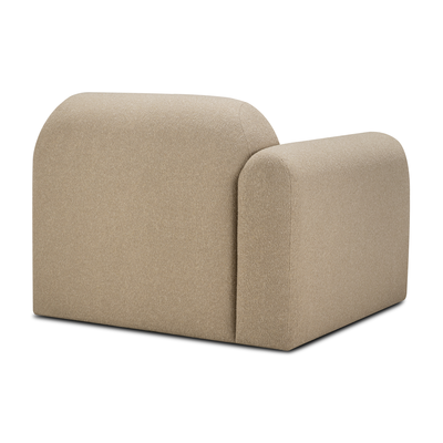Bulky modulaire sofa - almond